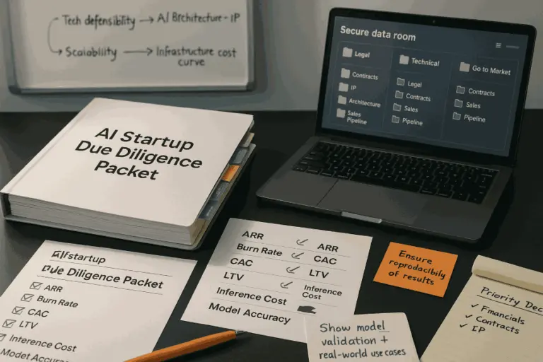 AI Startup Due Diligence Documents and Metrics