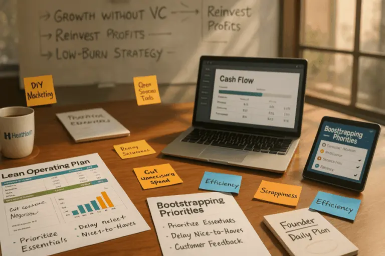 How to Bootstrap a HealthTech Venture and Still Scale