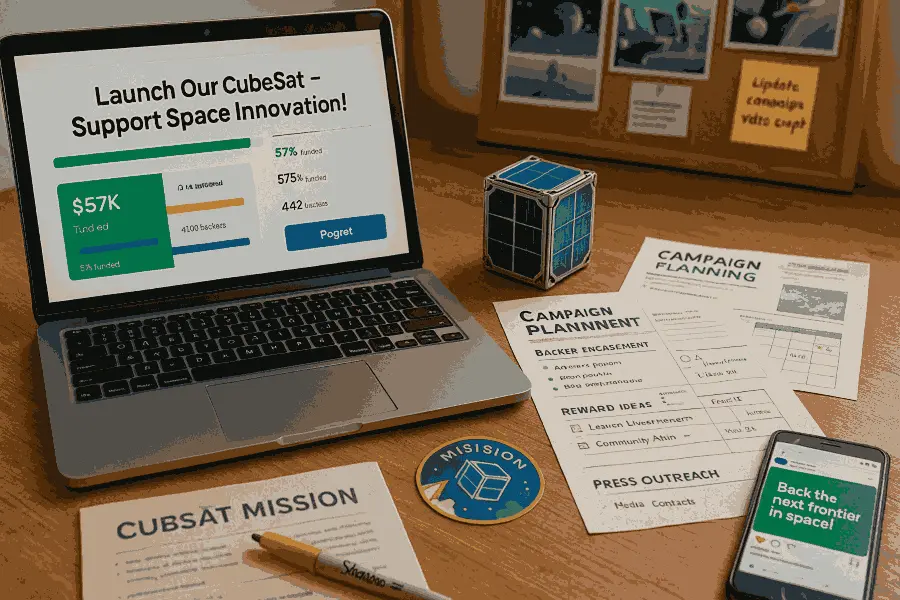 Crowdfunding Small-Satellite Missions