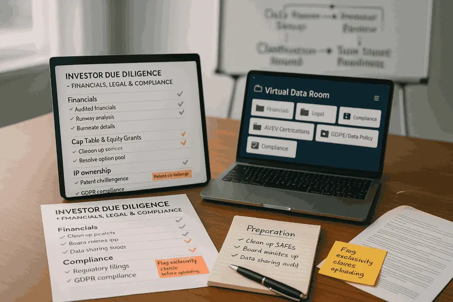 Preparing for Investor Due Diligence: Financials, Legal & Compliance