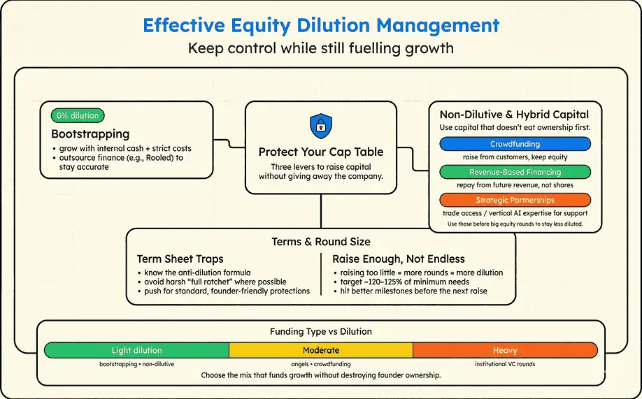 effective equity dilution management