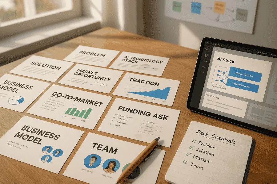 Essential Slides for an AI Startup Pitch Deck: What to Include