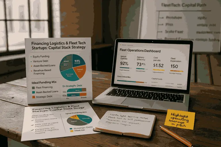 Financing Logistics and Fleet Tech Startups