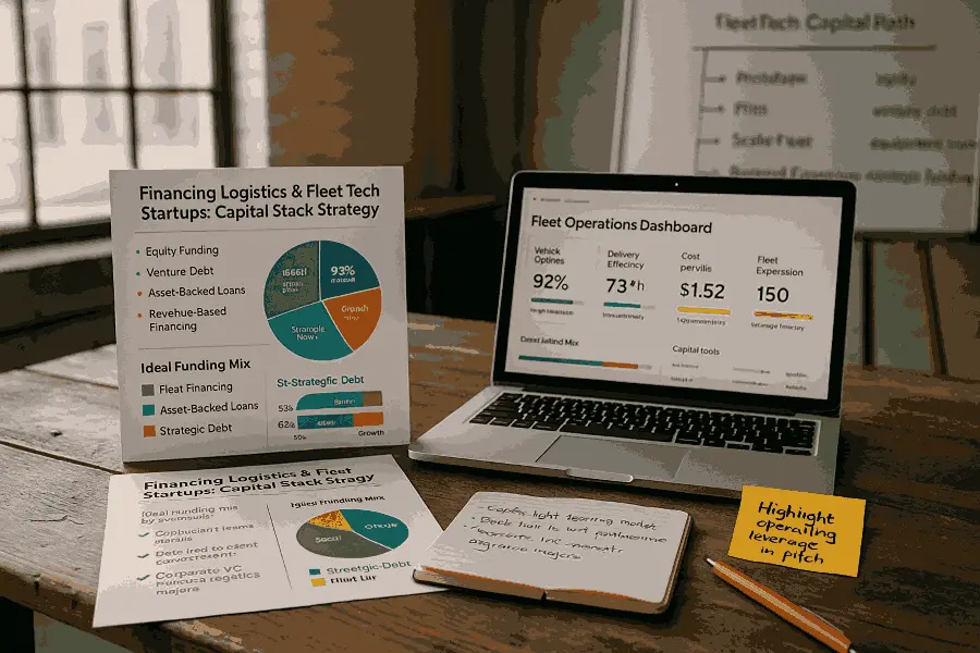 Financing Logistics and Fleet Tech Startups