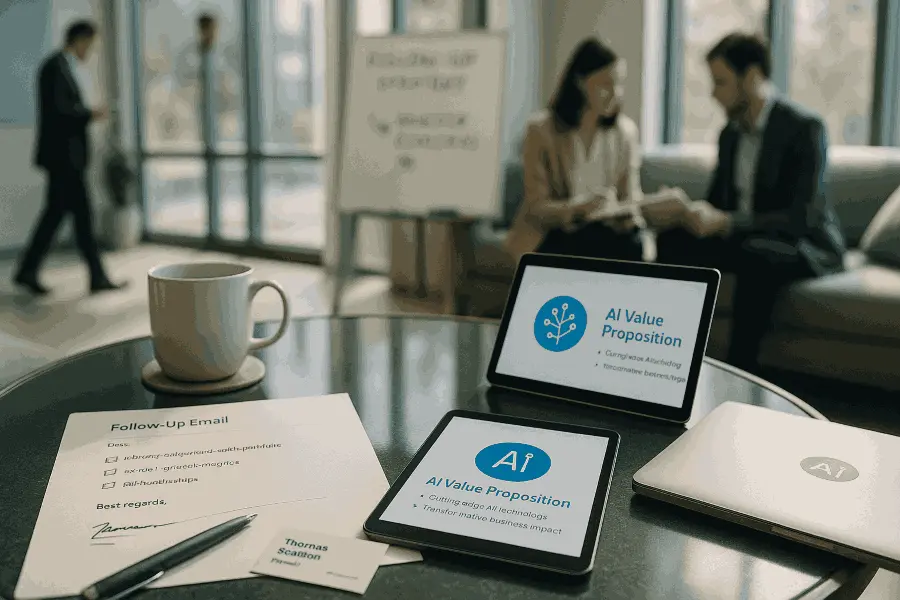 Follow-Up Strategies Post-Pitch: Winning Over AI Investors