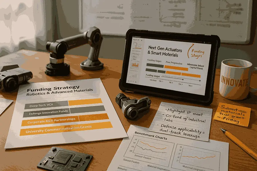 Funding Robotics & Advanced-Materials Ventures