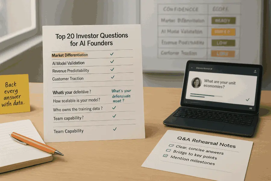 Investor Questions AI Founders Must Be Ready to Answer