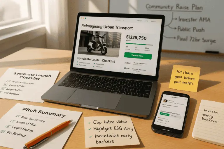 A Mobility Founder’s Playbook for Crowdfunding and Syndicates
