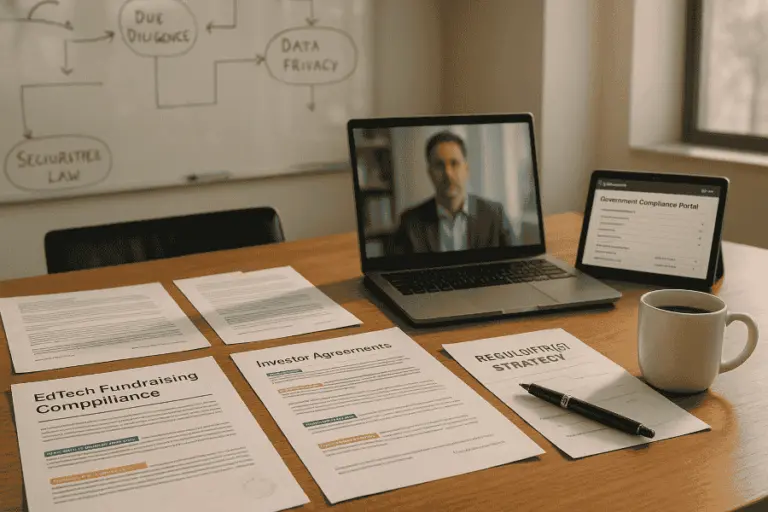 Legal & Regulatory Considerations in EdTech Fundraising