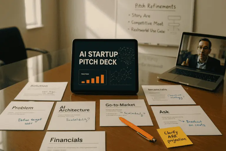 Mastering AI Startup Pitch Deck for Fundraising