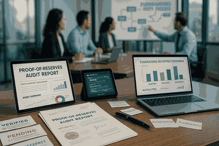 Proof-of-Reserves, Audits & Reporting Standards for Fundraising