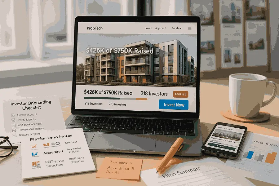 Equity Crowdfunding Platforms Purpose-Built for PropTech