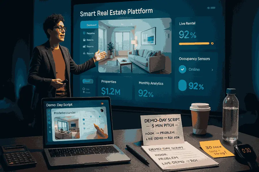 Demo-Day Tactics: Showcasing Real-Estate Tech in 5 Minutes
