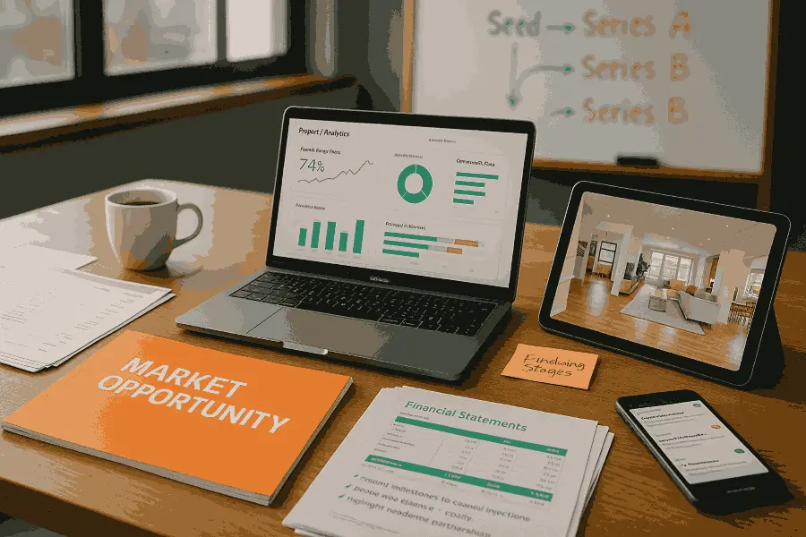 PropTech Fundraising Playbook: From Seed to Series B