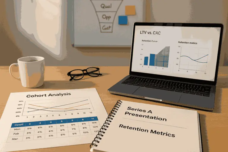 A Founder Playbook for Pitching Retention and LTV Metrics
