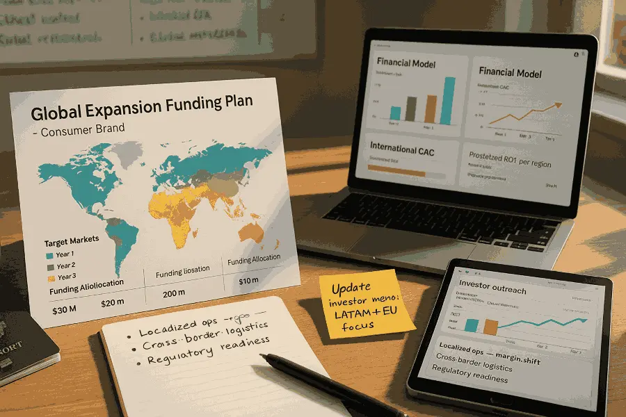 Raising Capital for International Expansion in Consumer Startups