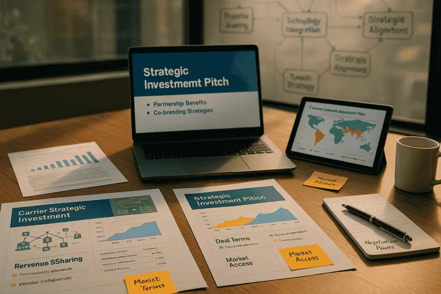 Strategic Corporate Investment from Carriers & Vendors