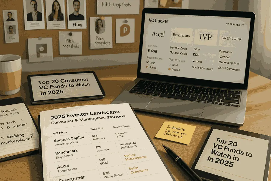 Top Investors Backing Consumer & Marketplace Startups (2025)