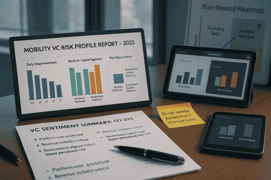 VC Risk Appetite & Investor Shift Toward Established Mobility Platforms