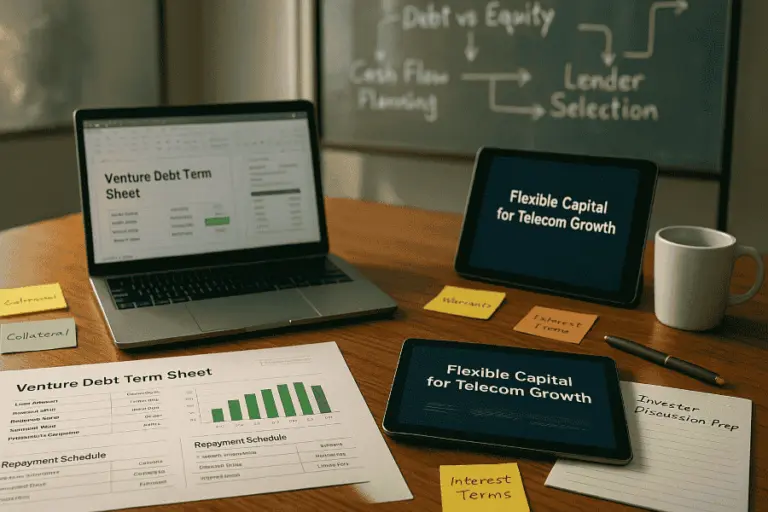 Venture Debt Options for Telecom Startups