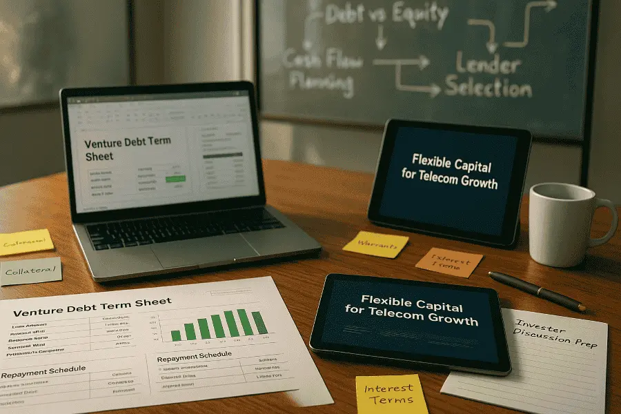 Venture Debt Options for Telecom Startups