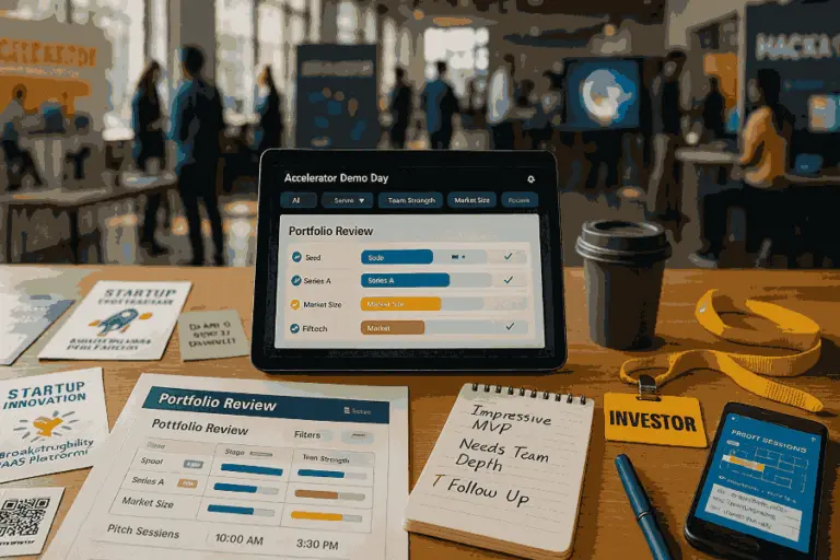 How to Scout Startups at Accelerators and Hackathons Before Demo Day