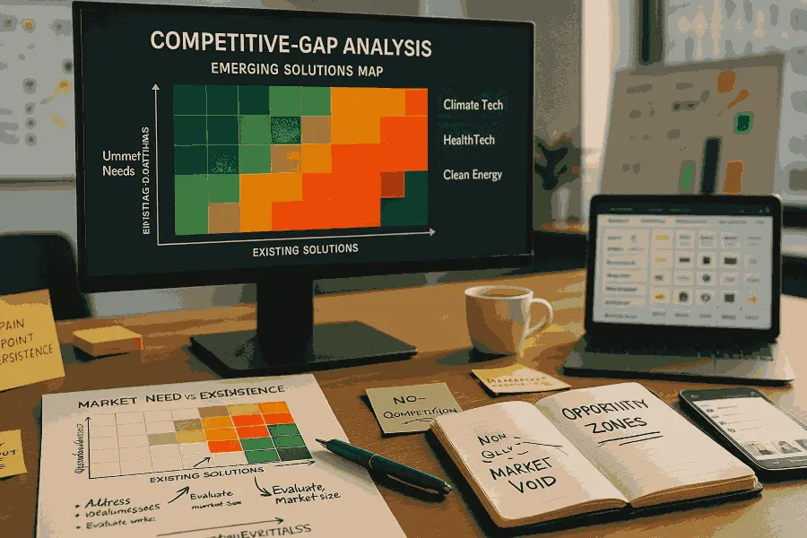 Competitive-Gap Analysis: Finding Startups That Solve Unmet Needs