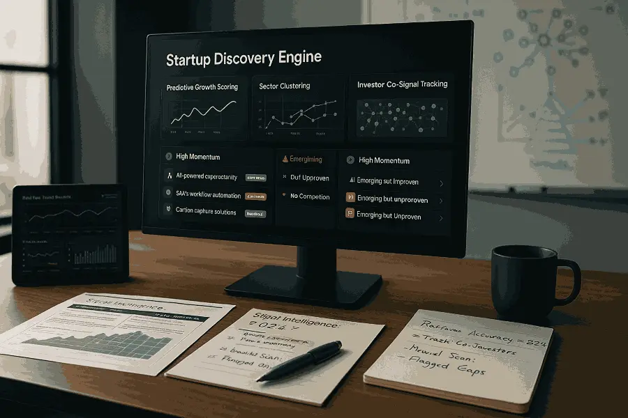 AI & Data Platforms Investors Use to Discover High-Growth Startups