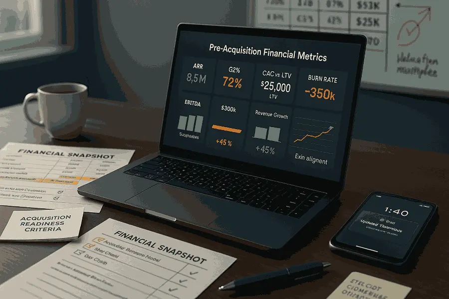 Financial Metrics That Really Matter Before Startup Acquisition