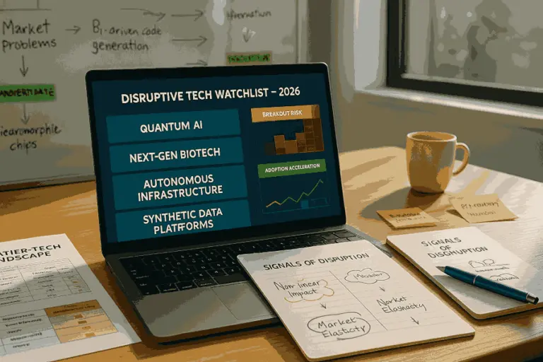 What Signals Point to Disruptive Startup Technologies Early On