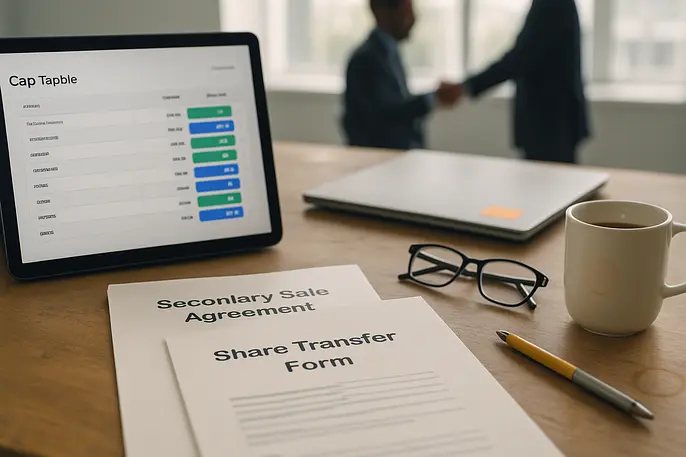 Managing Secondary Sales as an Early Investor