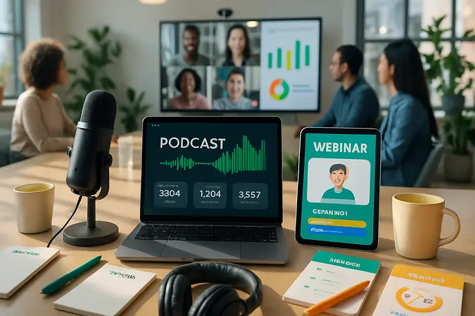 Podcasts, Webinars, and Virtual Events: Expanding Your Startup Outreach Reach