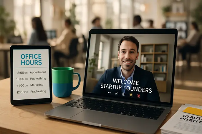 Hosting Virtual Office Hours to Attract Startups