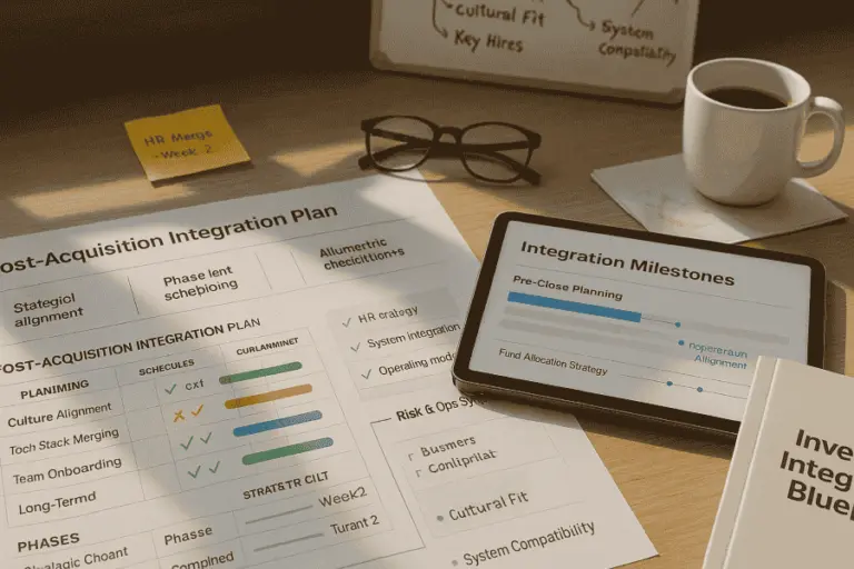 Why Smart Investors Plan Post-Acquisition Integration Before Closing