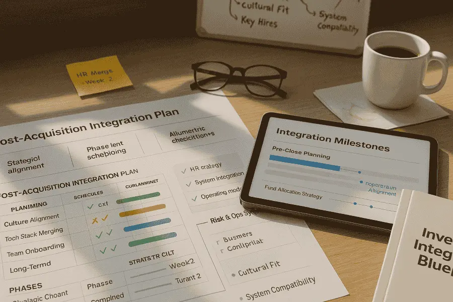 Why Smart Investors Plan Post-Acquisition Integration Before Closing