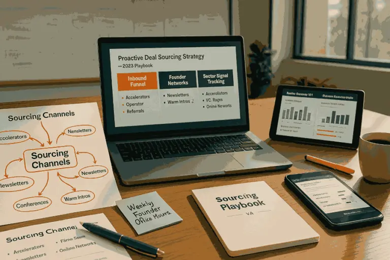 Proactive Deal Sourcing Strategy for Investors to Find High-Potential Startups