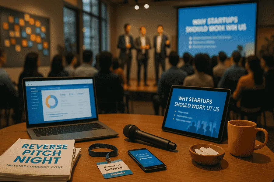 Community & Ecosystem Engagement: Reverse Pitch Events