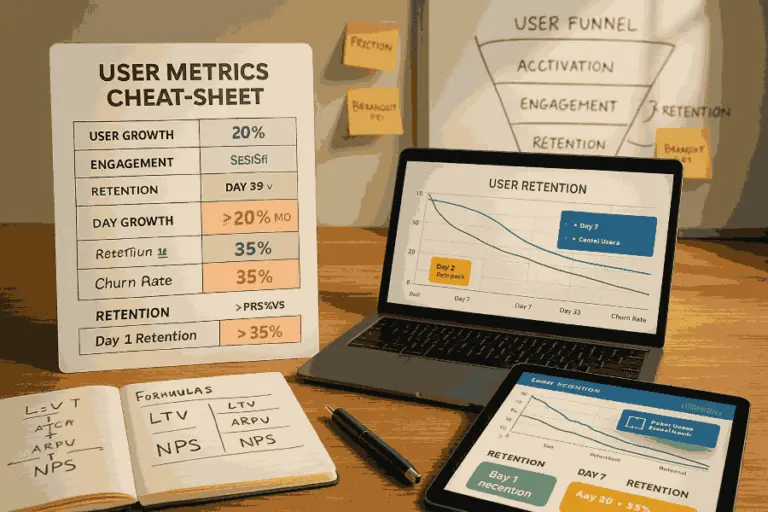 User Growth Metrics Every Startup Should Track and Act On