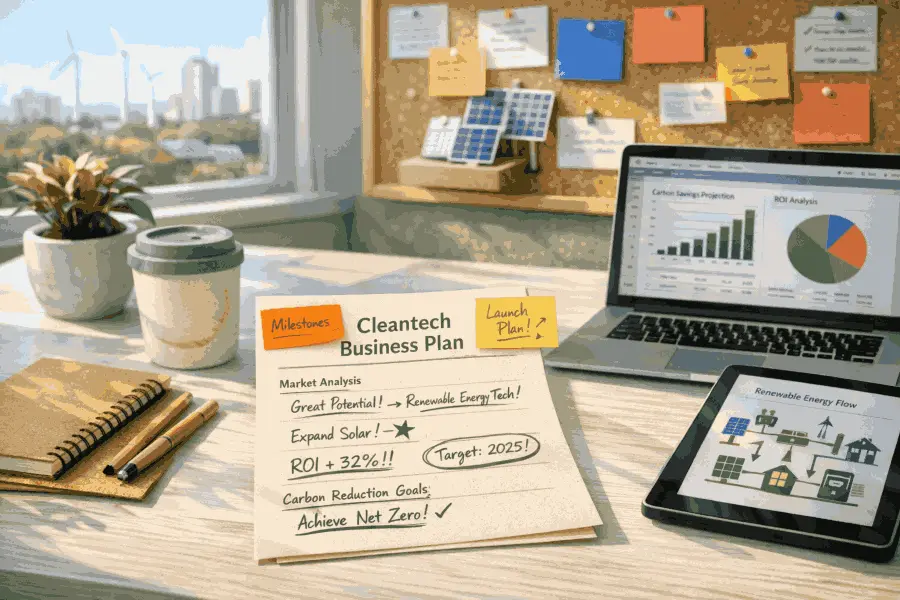 Build a Green Business Plan for Your Cleantech Venture