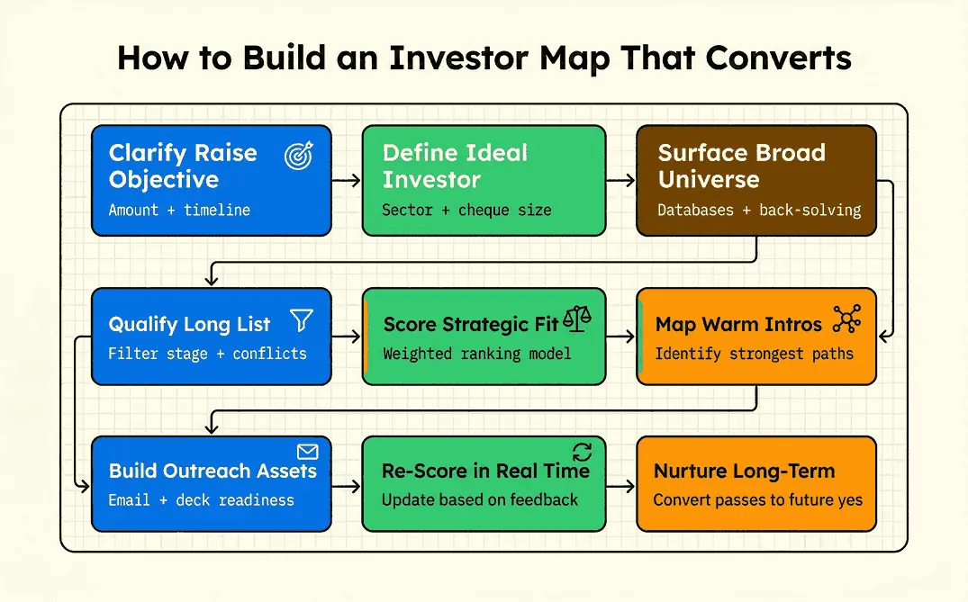 how to build an investor map 