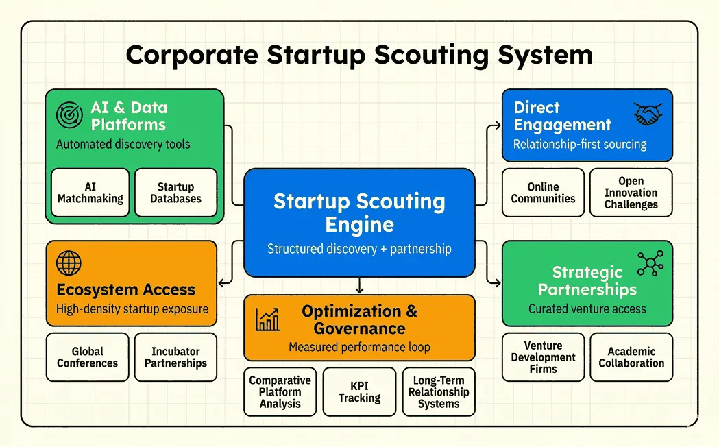 Startup scouting techniques