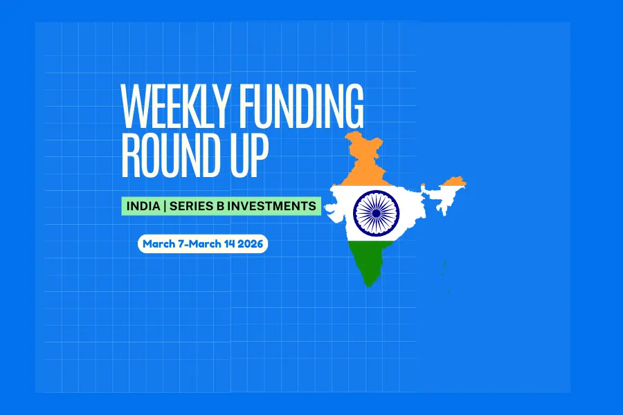 India Series B+ Weekly Funding Roundup (Mar 7-14, 2026): $106.5M Raised Across 4 Deals