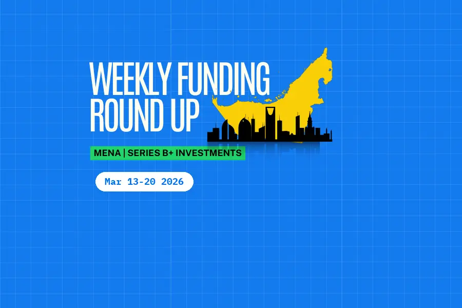 MENA Series B+ Weekly Funding Roundup (Mar 13-20, 2026): $270.0M Raised Across 2 Deals