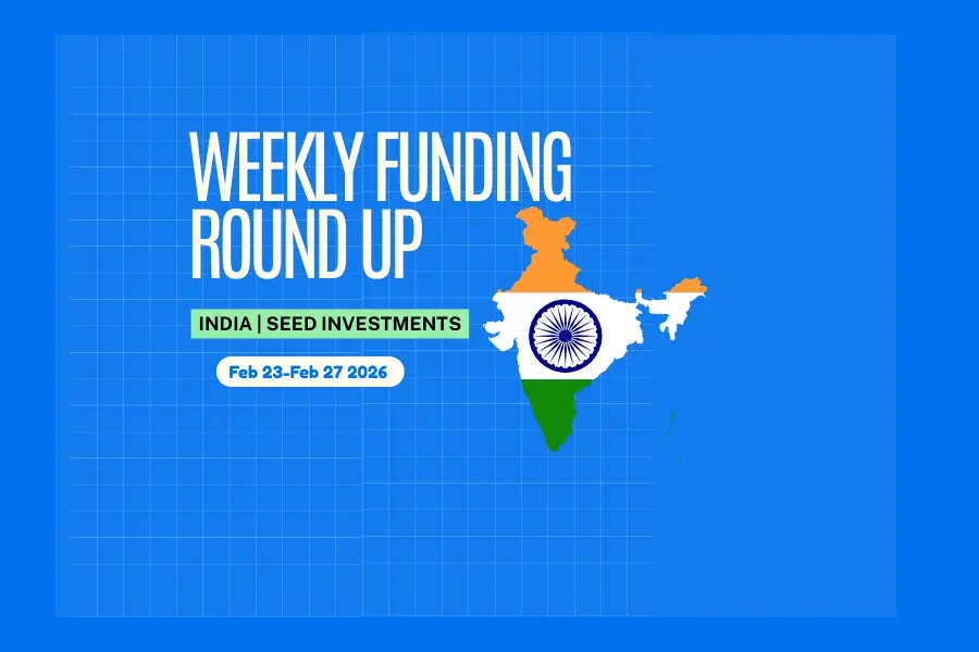 India Seed Weekly Funding Roundup (Feb 23-27, 2026): $9.2M Raised Across 3 Deals