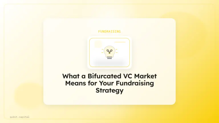 What a Bifurcated VC Market Means for Your Fundraising Strategy