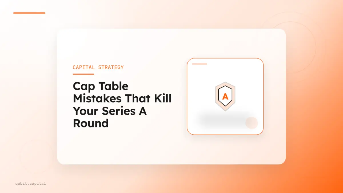 Cap Table Mistakes That Kill Your Series A Round