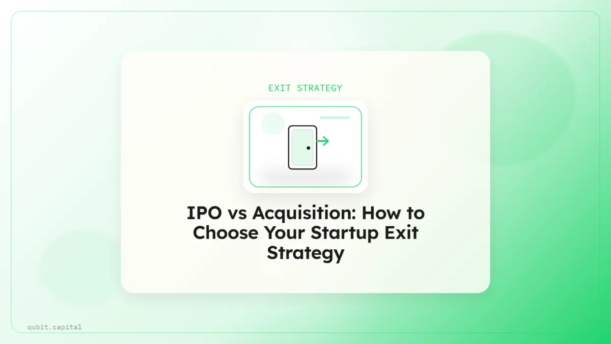 Ipo Vs Acquisition Exit Strategy Startup 2026