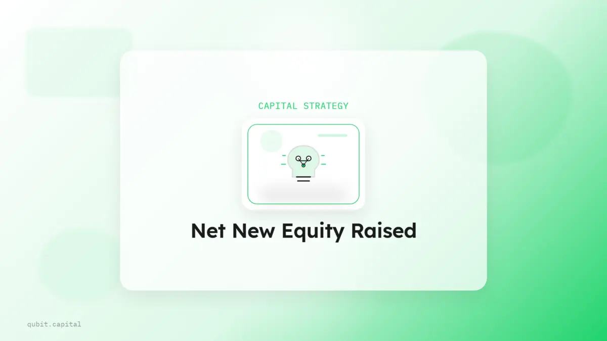 Net New Equity vs Total Funding: What Investors Actually Track