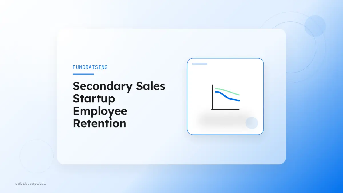 Secondary Sales Startup Employee Retention