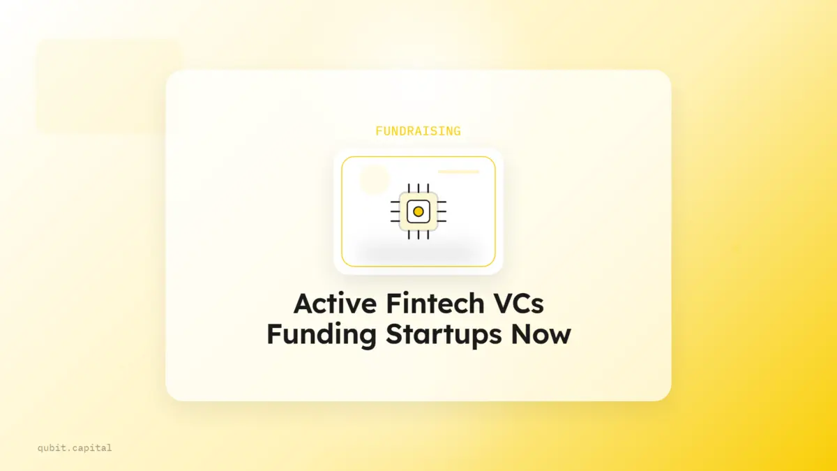 Which VC Firms Are Funding Fintech Startups Right Now